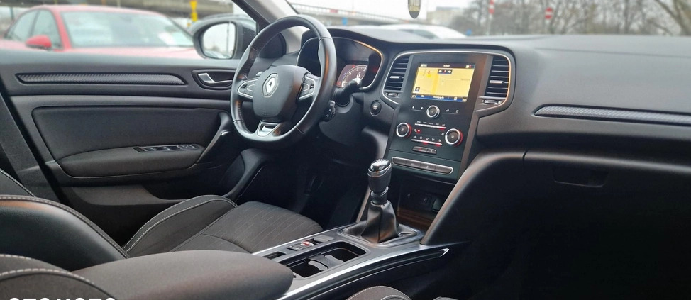 Renault Megane cena 38800 przebieg: 215000, rok produkcji 2018 z Warszawa małe 667